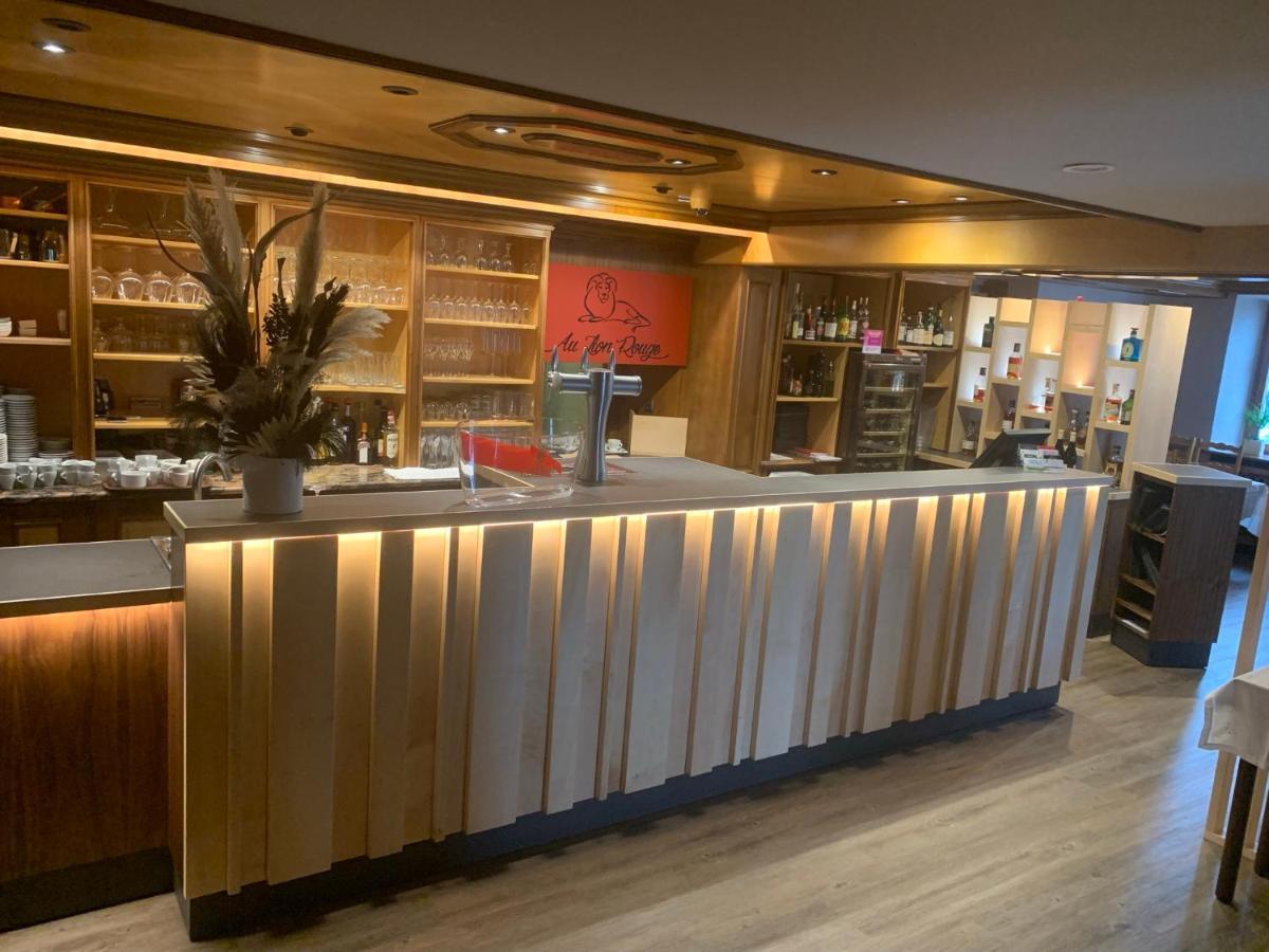 Logis Hotel Restaurant Au Lion Rouge 巴特内姆 外观 照片