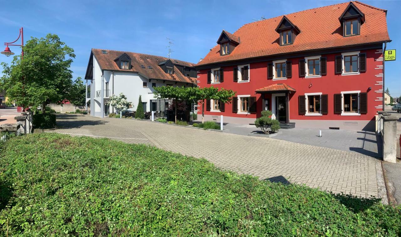Logis Hotel Restaurant Au Lion Rouge 巴特内姆 外观 照片