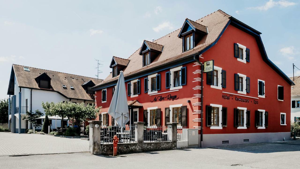 Logis Hotel Restaurant Au Lion Rouge 巴特内姆 外观 照片